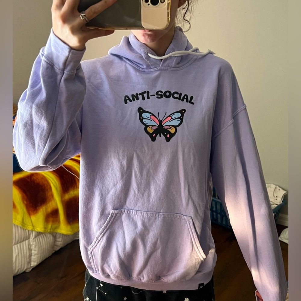 antisocial hoodie